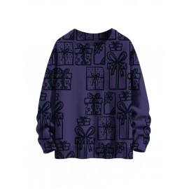 Men'S Winter Coat & T-Shirt - Long Sleeve Round Neck Thermal Base Layer, Olive Green with All-Over Print, Regular Fit Casual & Formal Wear, Warm Layering Top for Cold Weather, Versatile Everyday & Formal Outfits, Durable & Comfortable Men'S Fashion