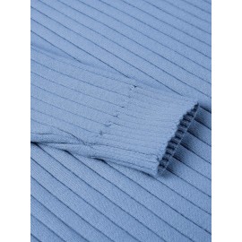 Men's Slim Fit Ribbed Turtleneck Sweater - Lightweight Knit Pullover for Fall/Winter, Casual Long Sleeve, Machine Washable, Solid Color, Comfortable Casual Attire, PLUS SIZE