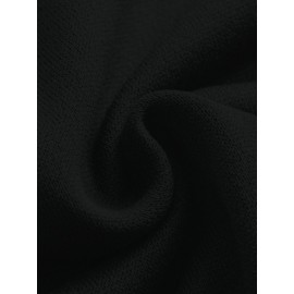 Men'S Plus Size Hoodie - Navy Pullover Sweatshirt, Regular Fit Long Sleeve Hooded Sweater for Everyday & Formal Wear, Soft Knit Fabric with Slight Stretch - Big & Tall Friendly