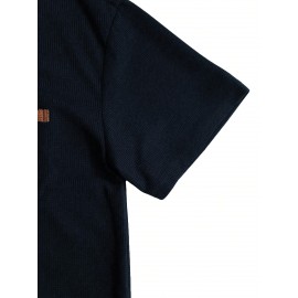 3pcs Men'S Plus Size Casual Short Sleeve T-Shirt Set, Essential Basic Tee - Breathable, Soft & Comfortable Waffle Fabric, Solid Color, Round Neck, Perfect for Casual Attire, PLUS SIZE, Men'S Set On, Men'S White Beach Set, Men'S Training Suit Set, Men'S Beach Set For Large Sizes