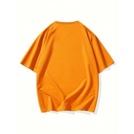 Men'S Plus Size Beige T-Shirt - 