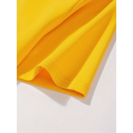 Men'S Plus Size Beige T-Shirt - 