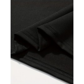 Men'S Plus Size Beige T-Shirt - 