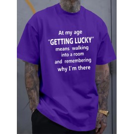 [Funny T Shirts] Men's Funny Aging Humor T-Shirt - 