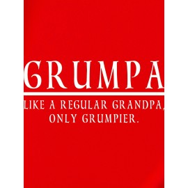 Funny Grandpa Saying T-Shirt - Plus Size Men's Heavyweight Tee with 