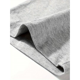 4pcs Men'S Plus Size Casual T-Shirts - Soft Polyester-Spandex Blend, Breathable & Comfortable, Solid Color Short Sleeve Round Neck Tees for Casual Attire, Back-to-School Essentials, 95% Polyester 5% Spandex, Regular Fit, Versatile Clothing, Minimalist Design, Stretchy Fabric, Everyday Essentials, Simple Style, Durable Construction, Basic Tee, College Students, PLUS SIZE, Soft Tee, Casual Shirt, Minimalist Clothing, Durable Fiber, Sporty Tee, Oversized Tee, Active Lifestyle, Versatile