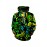 Men'S Psychedelic Hoodie - Long Sleeve Pullover Sweatshirt with Hood, Machine Washable Winter Warmth, Harajuku Streetwear for Concerts, Parties & Everyday Outfits - Available in Green, Purple, Pink, Blue, Yellow, Orange - Bold Statement Piece, Party Outfit, Geometric Pattern, Durable Construction, Fashion Enthusiasts, PLUS SIZE