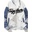 Men'S Large Size Casual Baseball Jacket with Letter Print & Team Spirit Design - Warm Outerwear, Snap Closure & Functional Pockets, Spring/Fall Outdoor Sports Apparel, Christmas Gift for Men (No Hat Included) - Trendy Casual Style for Casual Attire